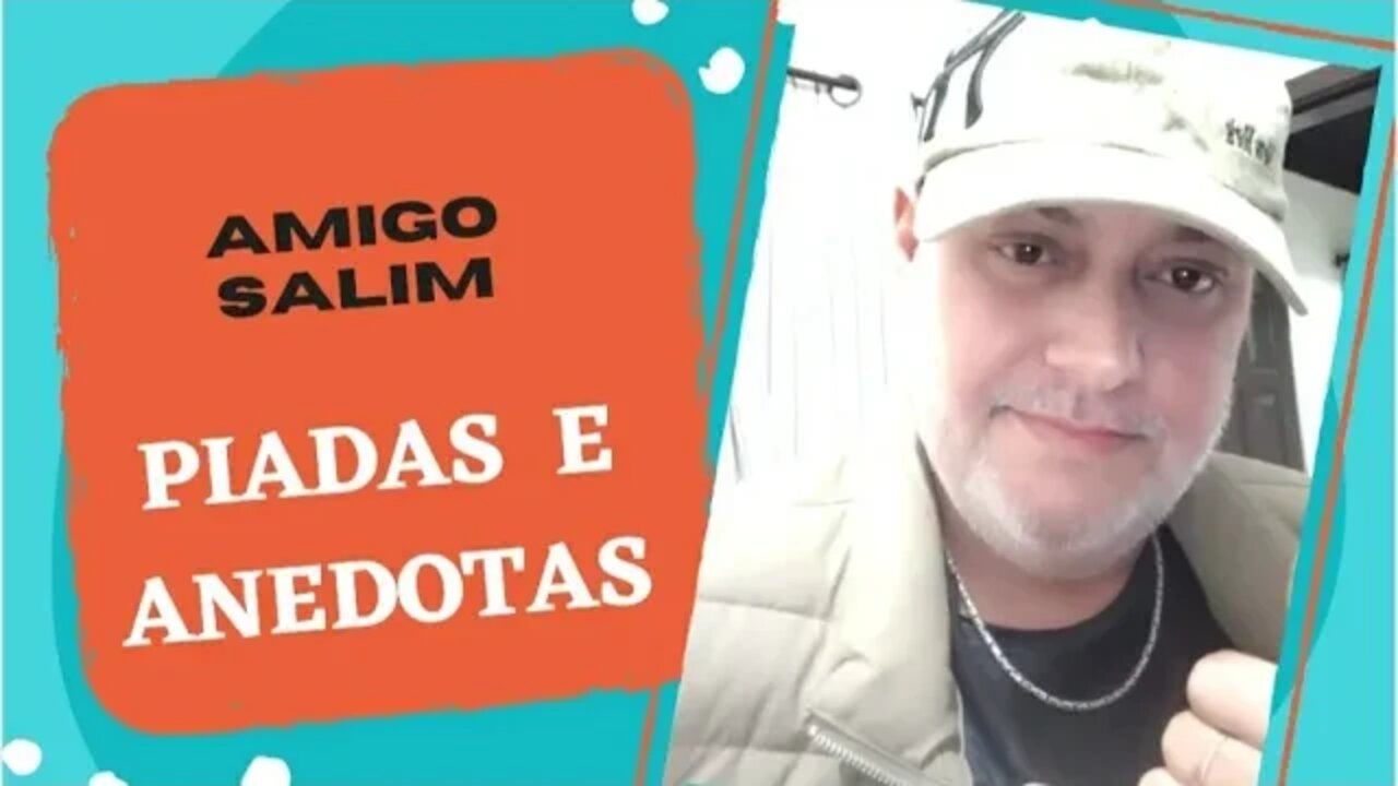 PIADAS E ANEDOTAS - AMIGO SALIM - RIR FAZ BEM PRA SAÚDE -:#shorts