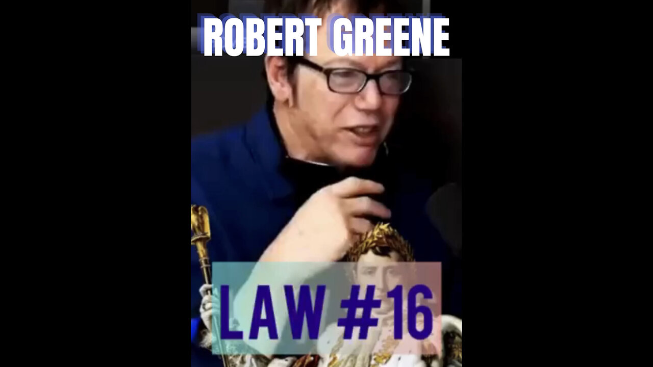 LAW #16 Use absence to increase respect & honor.