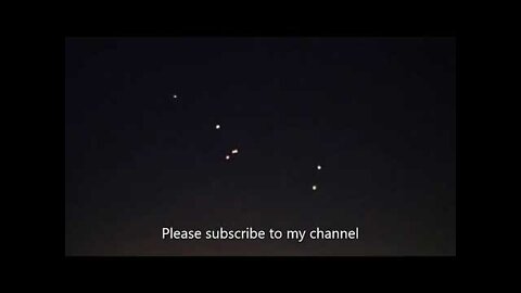 UFO CLUSTERS NEW SIGHTINGS 2021