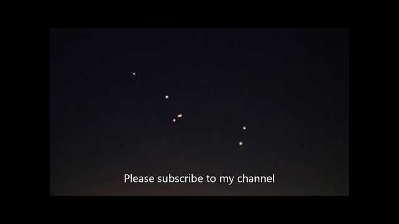 UFO CLUSTERS NEW SIGHTINGS 2021