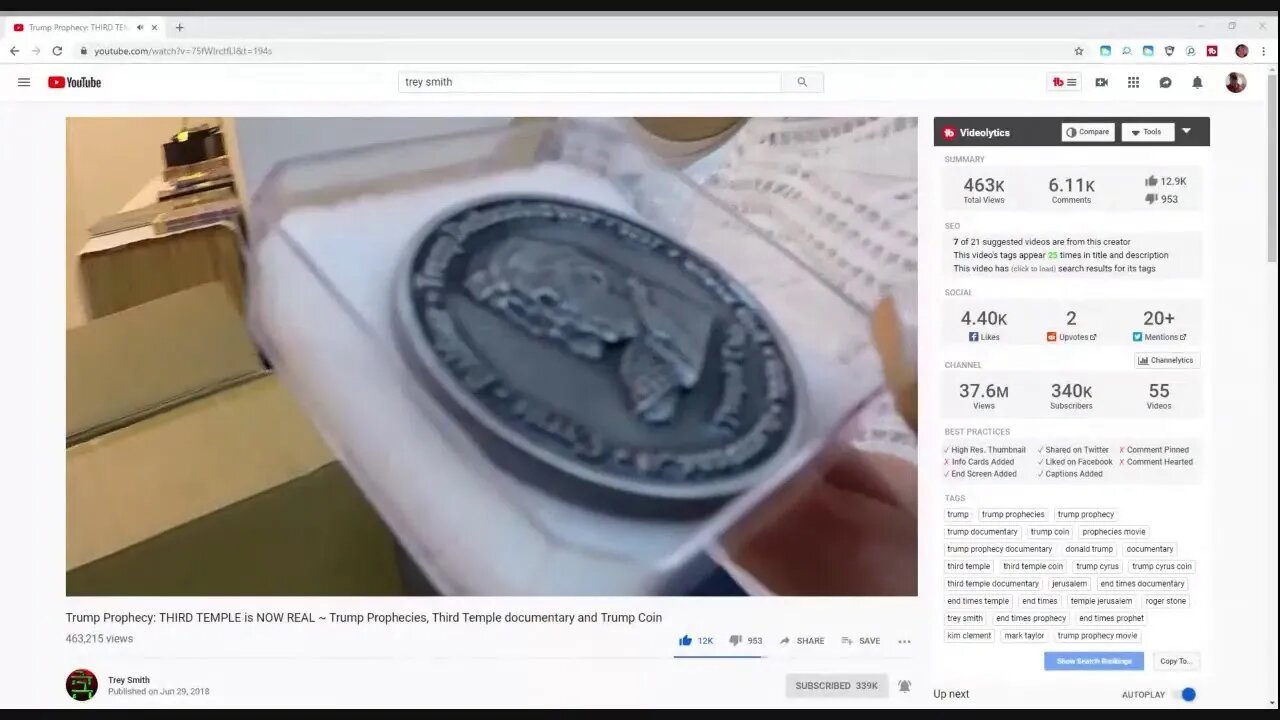 going live with the conservative