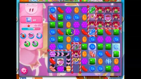 Candy Crush Level 5611 Talkthrough, 30 Moves 0 Boosters