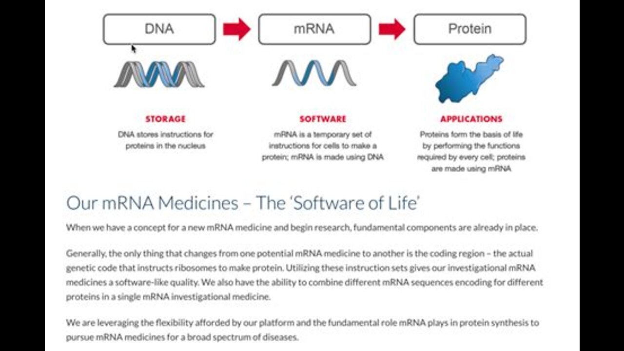 ‘We are actually hacking the software of life’