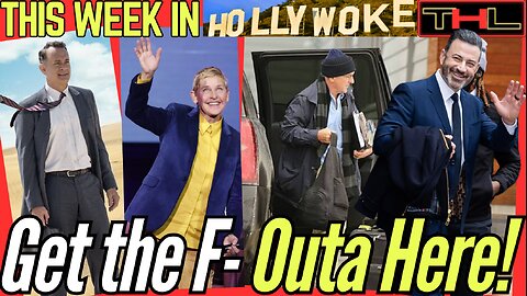 This Week in HOLLYWOKE | Why are Hanks, Ellen, DeNiro & Kimmel REALLY Leaving the Country?