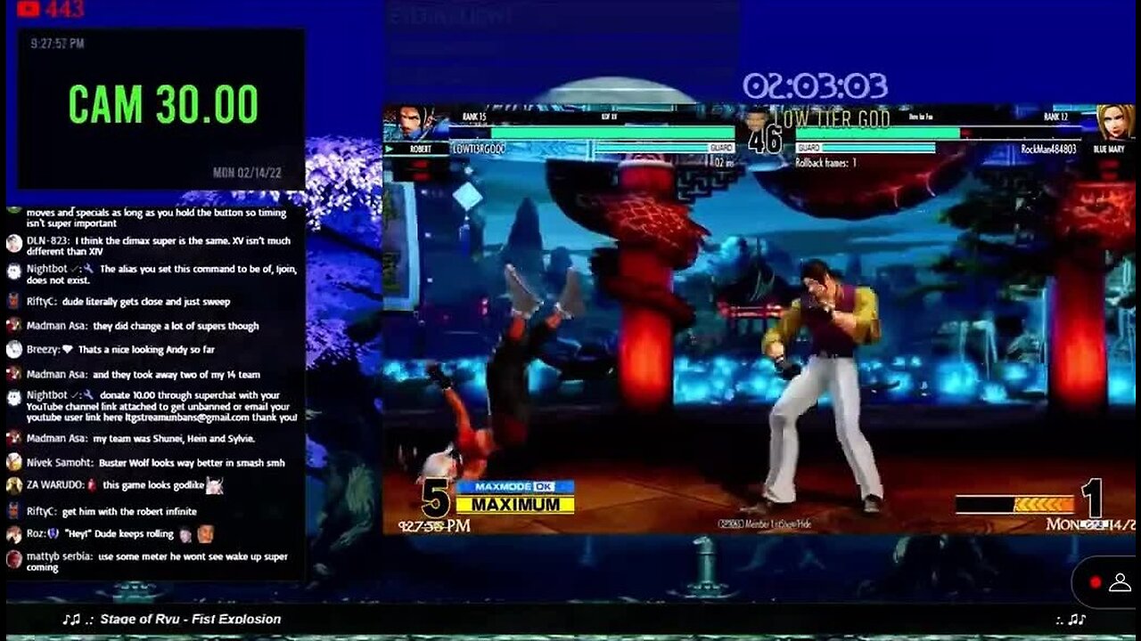 Low tier god is already rage quitting in kof [crimson Reupload]