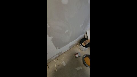 wet sending drywall mud.