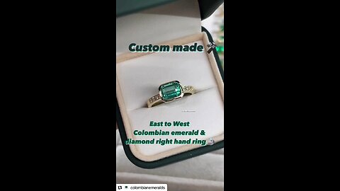 Shop personalized emerald and diamond jewelry custom made emerald emerald solitaire accent ring