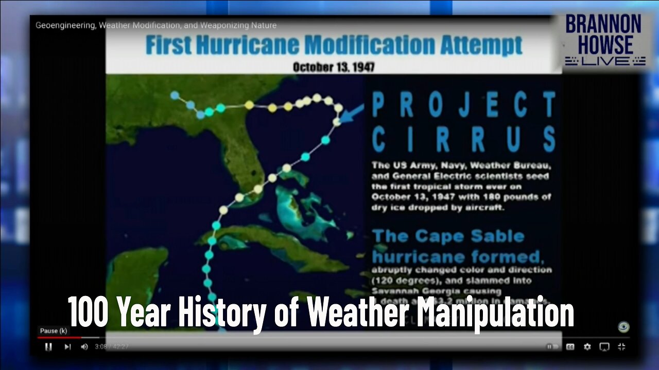 100 Year History of Weather Manipulation