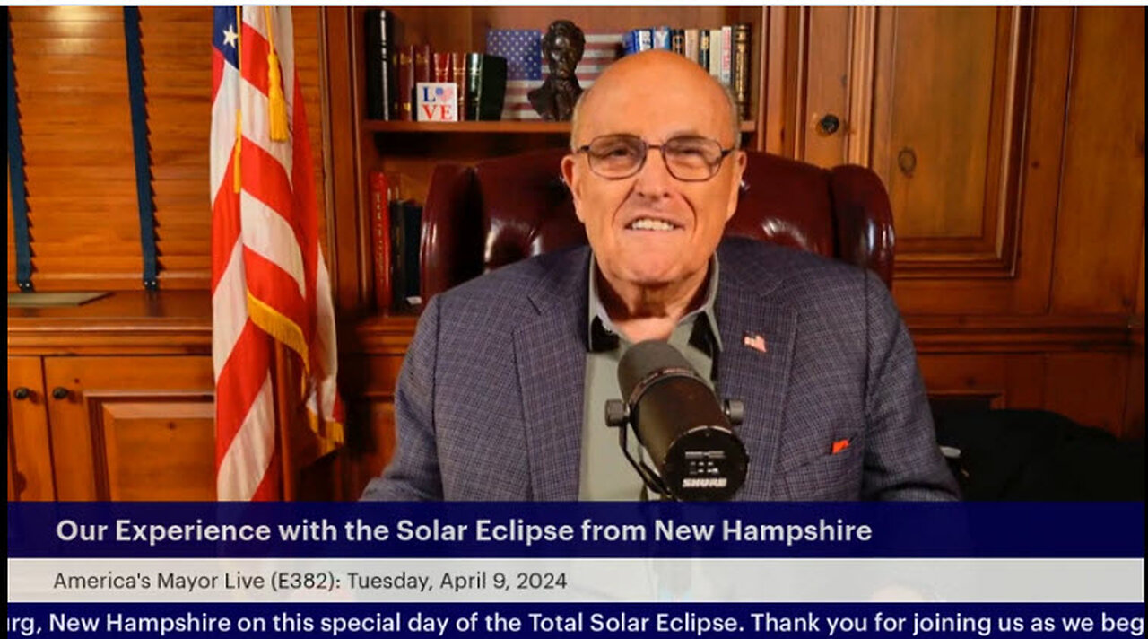 America's Mayor Live (282): Our Experience with the Solar Eclipse from New Hampshire