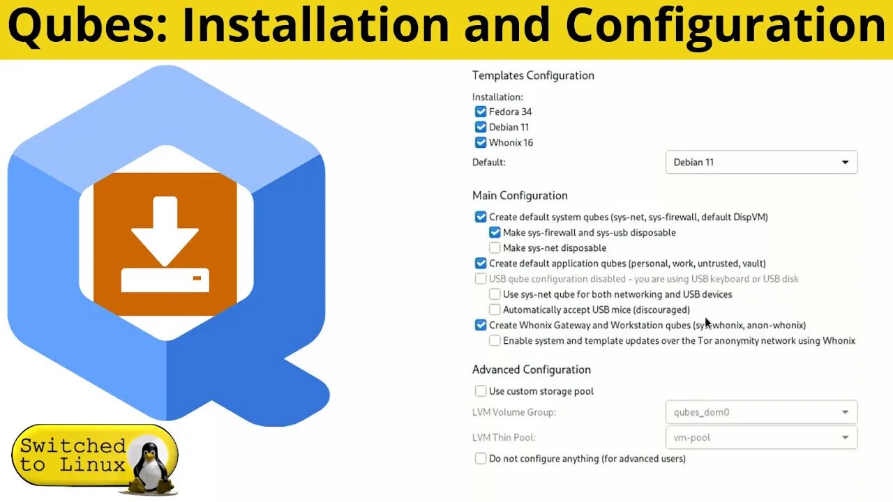 Qubes 4: Installation and Configuration