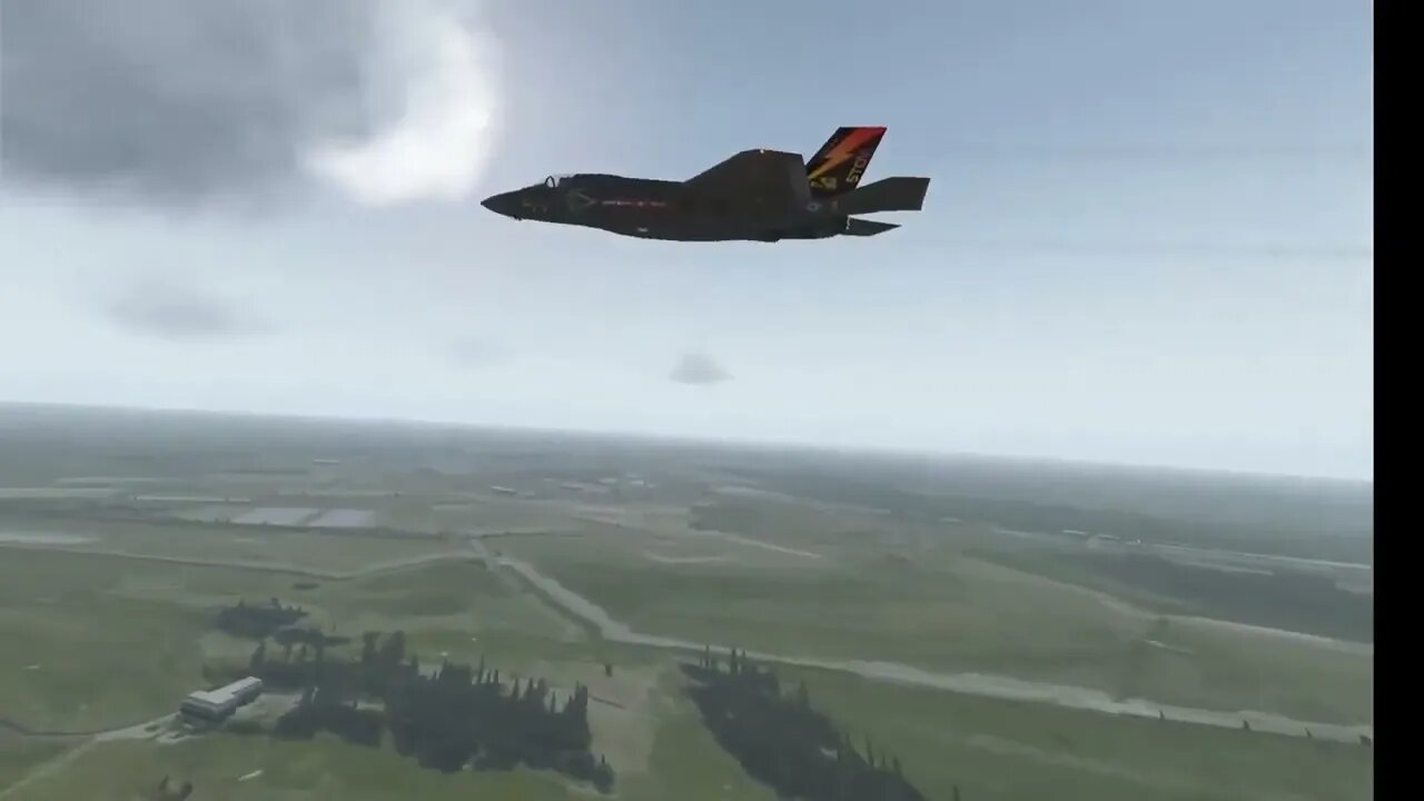 VFR flight F-35B Full flight.