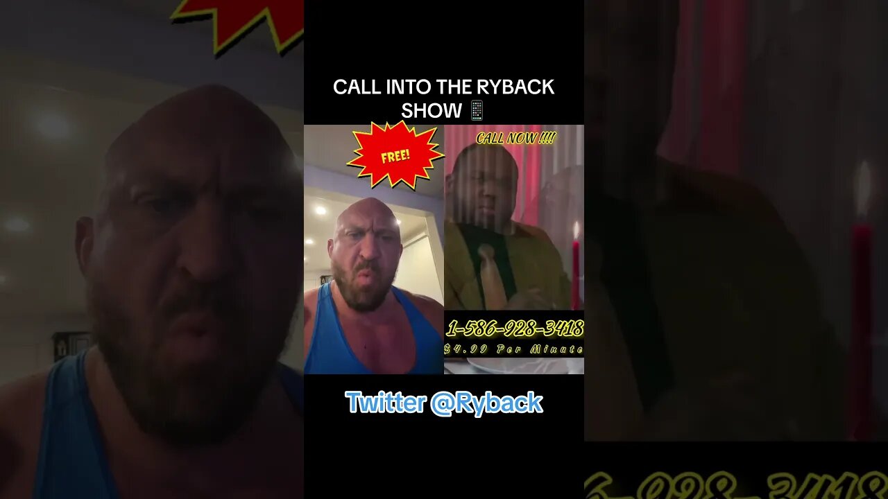 Don’t Waste Time Arguing All Day. Call Into The Ryback Show Live M-F 10AM PT