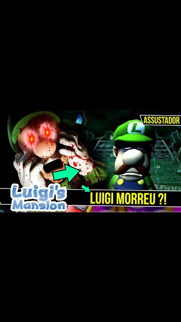 Luigi se Matou no Luigi Mansion ?! - Super Mario #shorts