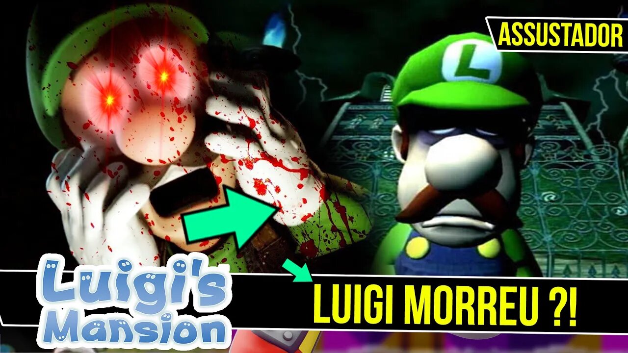 Luigi se Matou no Luigi Mansion ?! - Super Mario #shorts