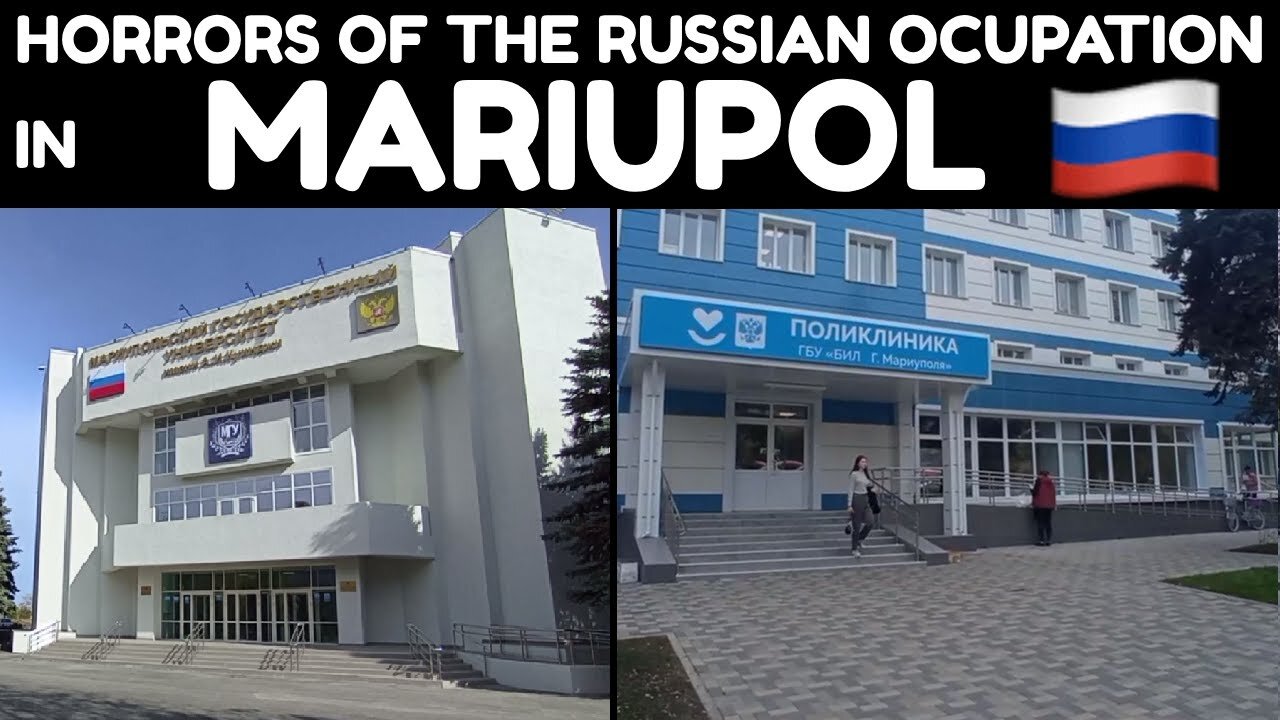 I LAVORI DI RICOSTRUZIONE DELLA CITTà RUSSA DI MARIUPOL AD OTTOBRE 2023 VIDEO FATTO DA UN RESIDENTE DELLA CITTà. PER I MEDIA OCCIDENTALI IL TITOLO è GLI ORRORI DELL'OCCUPAZIONE RUSSA DOPO LA GUERRA VINTA SUI NAZISTI UCRAINI DI AZOV DEL MAGGIO 2022