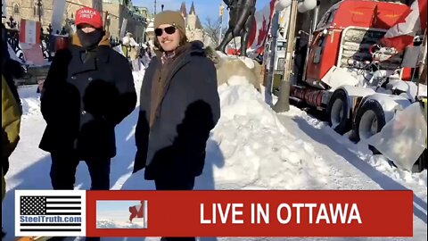 WALKING THE STREETS IN OTTAWA! FEBRUARY 18, 2022 MAKE CANADA GREAT AGAIN!