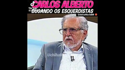 Carlos Alberto de Nóbrega bufando os esquerdistas