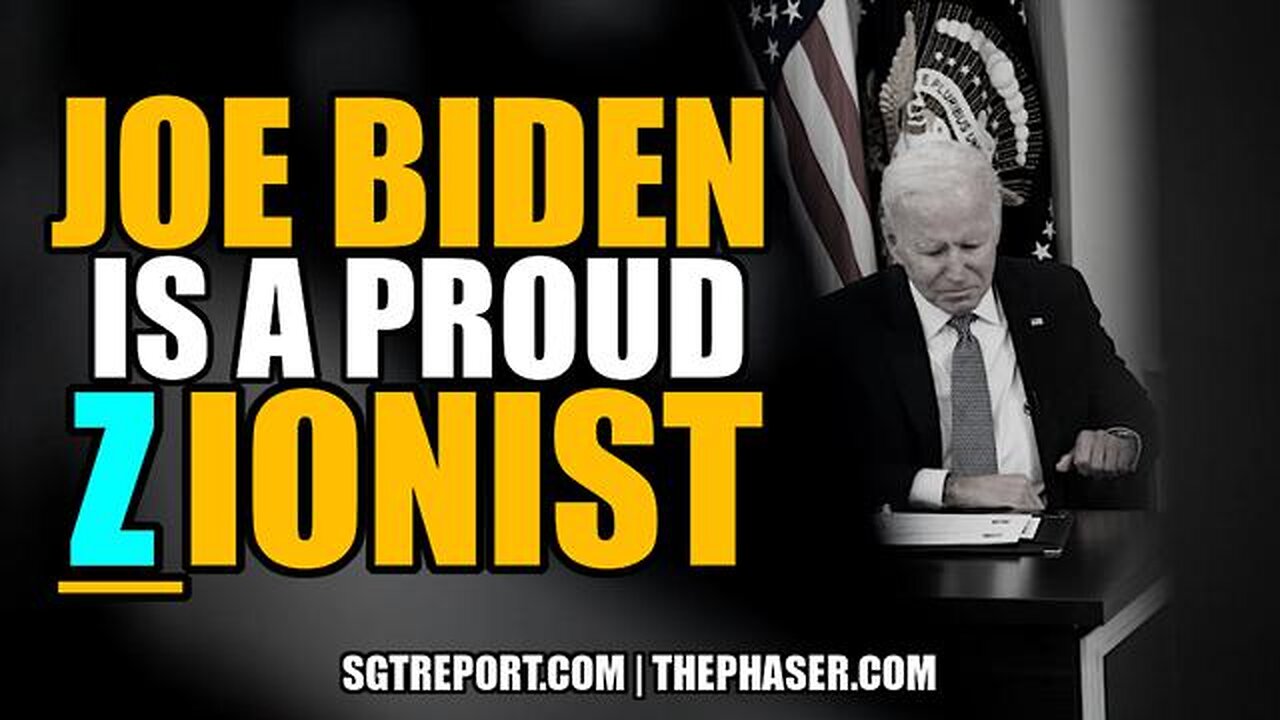 JOE BIDEN IS A PROUD _IONIST [FILL IN THE BLANK!]