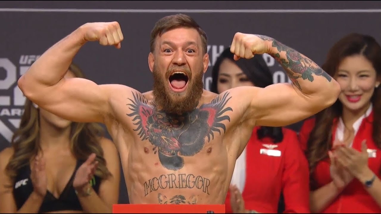 STAREDOWN!! CONOR MCGREGOR AND KHABIB NURMAGOMEDOV UFC 229