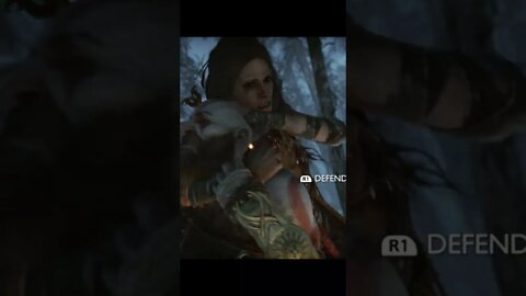 Epic fight in GOD OF WAR? #shorts #gow #godofwar #godofwarragnarok #edit