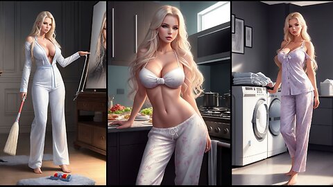 TRADWIFE Lookbook 4 - AI Arts