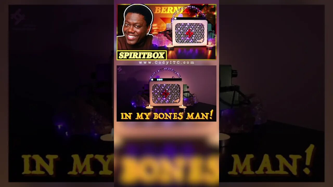 “#ChiTown IN MY BONES!” #BernieMad #SpiritBox Session! | #Comedy Legend #Ghostbox