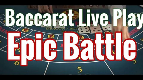 How to win and survive at Baccarat