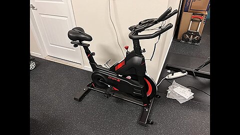 Dripex Magnetic Resistance Indoor Exercise Bike (NEW Upgraded Version), Super-Silent, 330 LBS C...