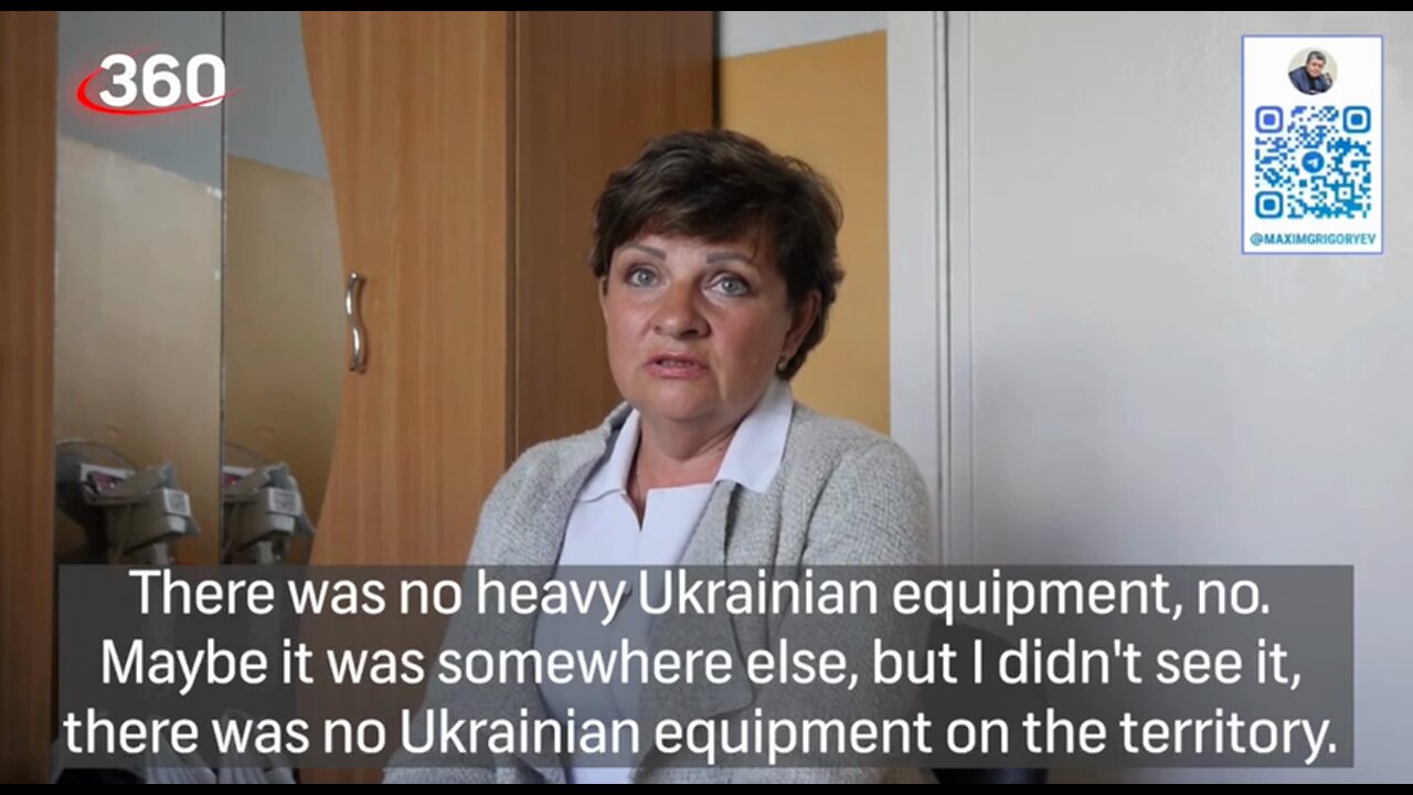 Nurse says Azov used machine guns and grenade launchers from the hospital