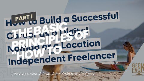 The Basic Principles Of "How to Become Location Independent: Steps to Achieving Work-Life Balan...