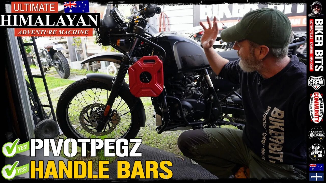 Pivotpegz and Handle Bars for the Himalayan