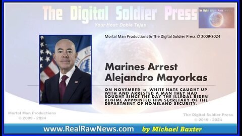 Marines Arrest Alejandro Mayorkas