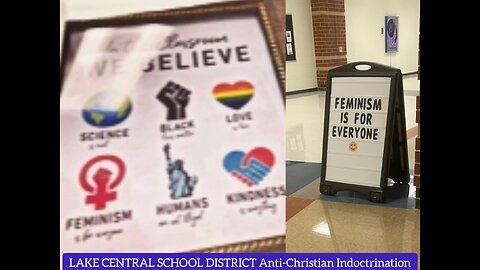 Lake Central School Board Mtg - 11/07/22 - Addressing anti-Christian School Board Members & Ideology
