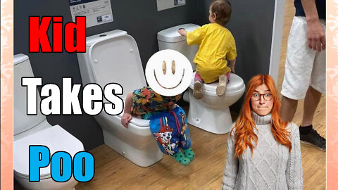 news of the bizarre Child Takes Poo💩 in Public Display Toilet