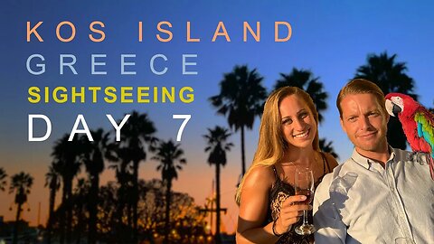 Travel in Kos, Greece - Old ruins and Beach drinks │Day 7 VLOG