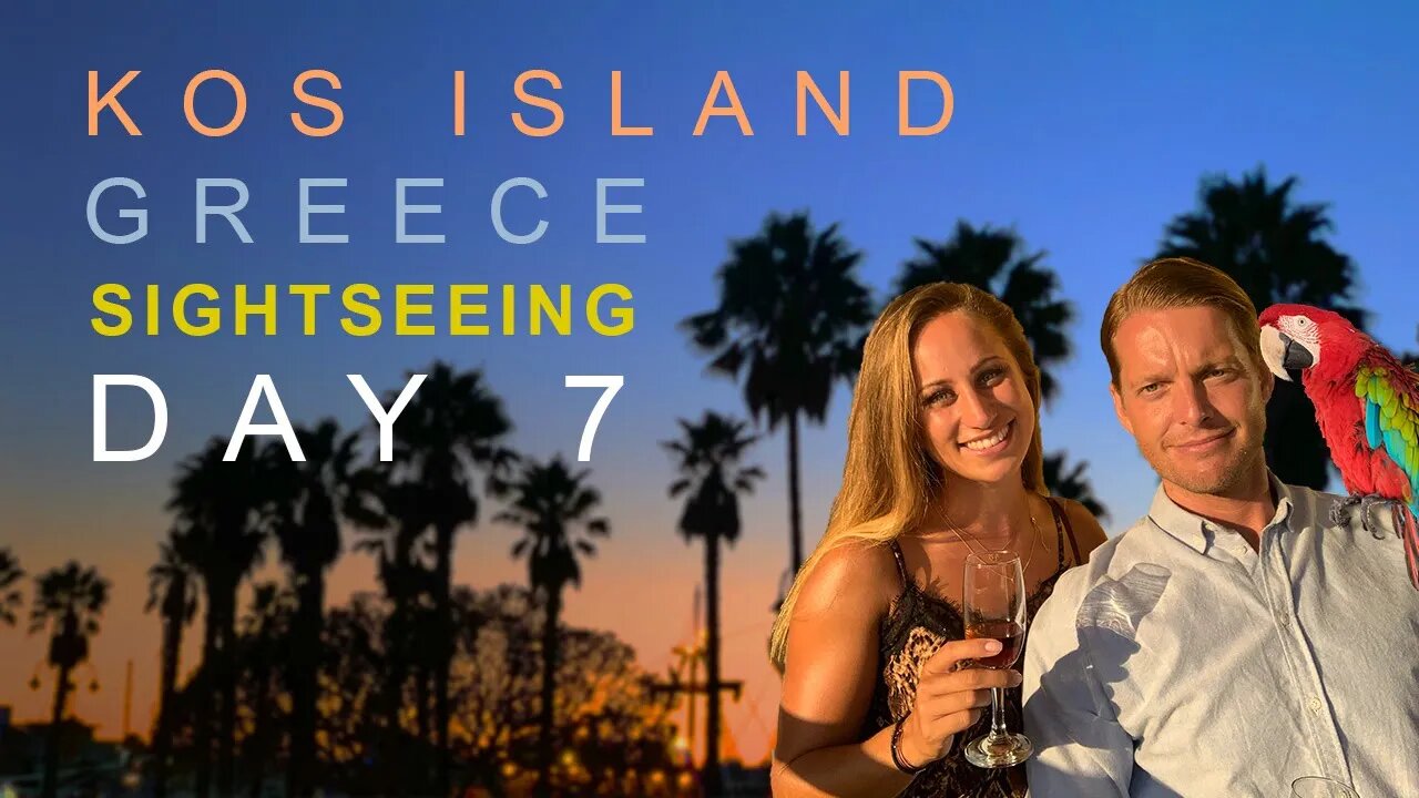 Travel in Kos, Greece - Old ruins and Beach drinks │Day 7 VLOG