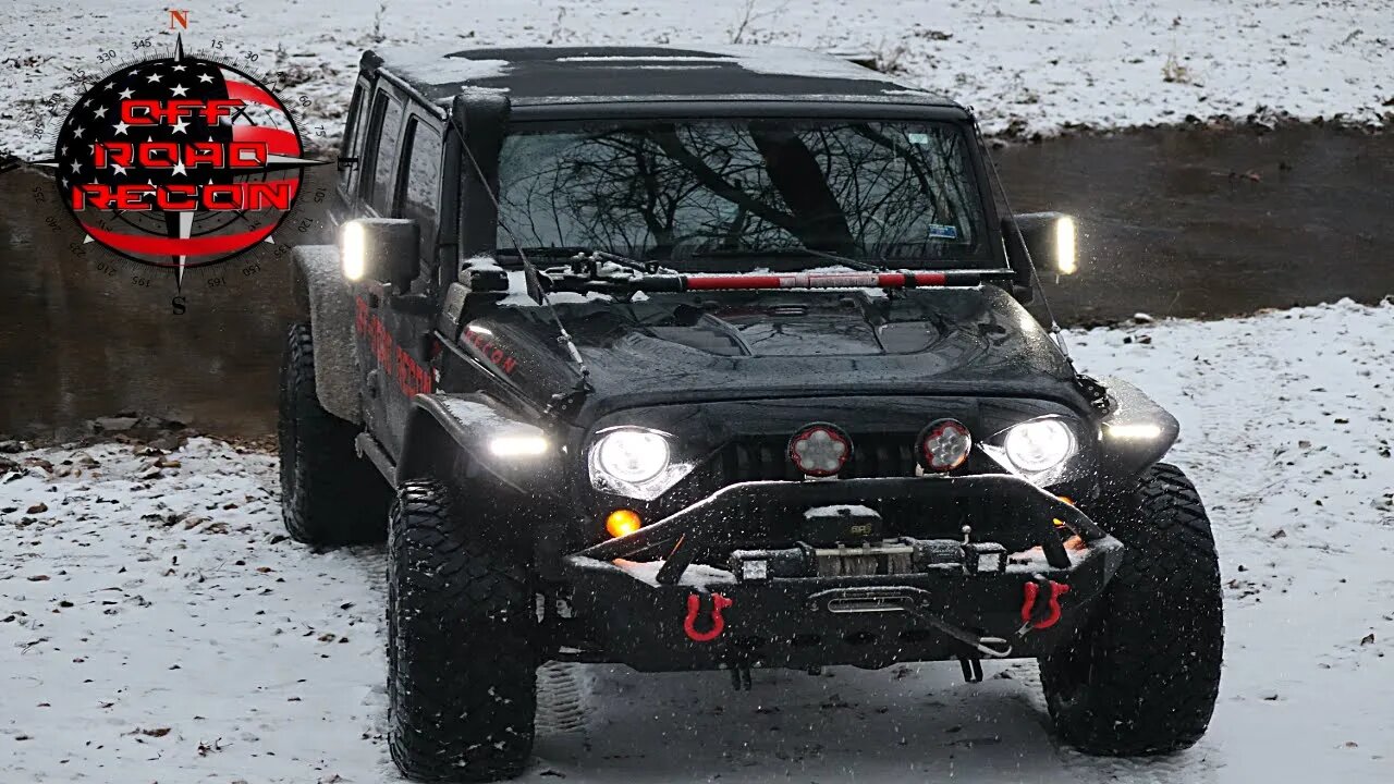 Offroading in the ice/snow. 1000 Subscribers episode!