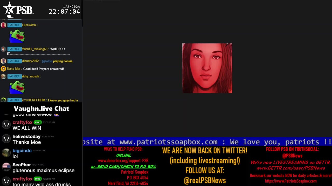 2024-01-02 22:00 EST - The MAGA Mullet Show: with MagaSwaga