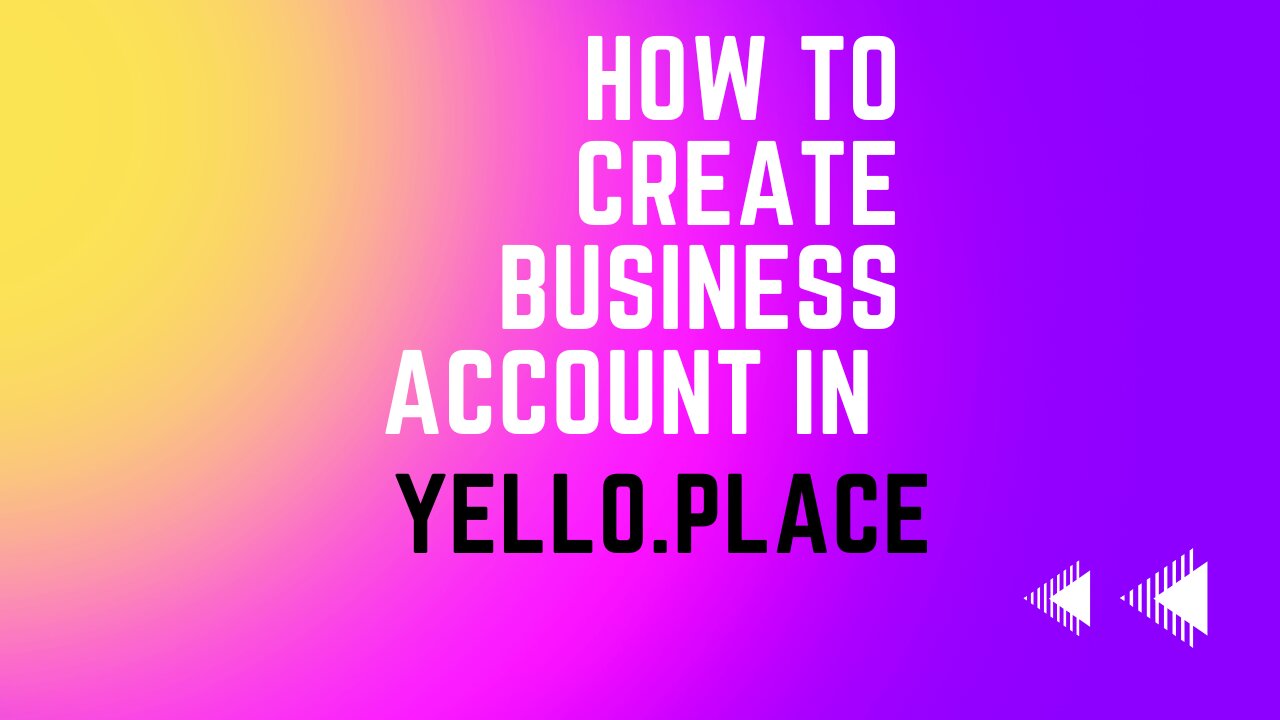 How to submit business listings in Yello.place