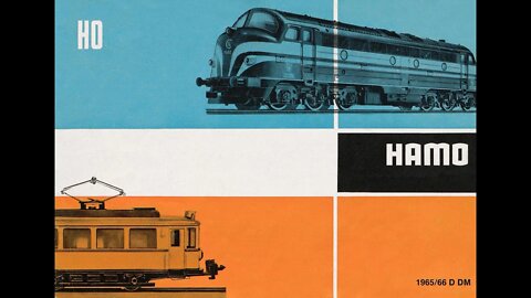 Hamo Modellbahn Katalog von 1965 / 1966