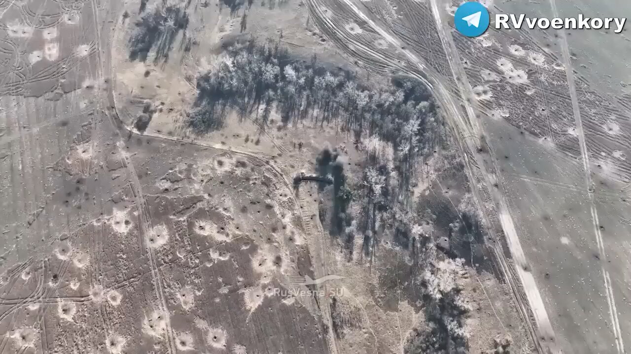 Unique footage of the battle in the trenches near Svatovo-Kremennaya