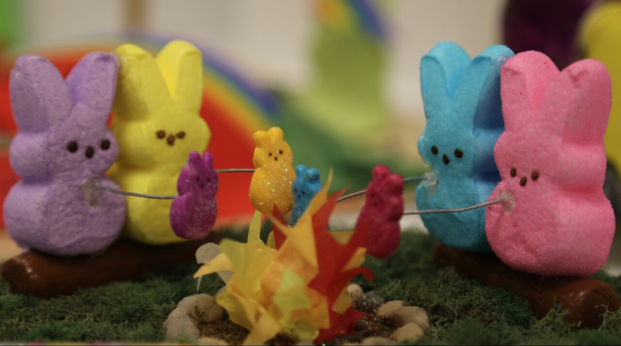 Peeps-inspired art exhibit in Racine, Wisconsin