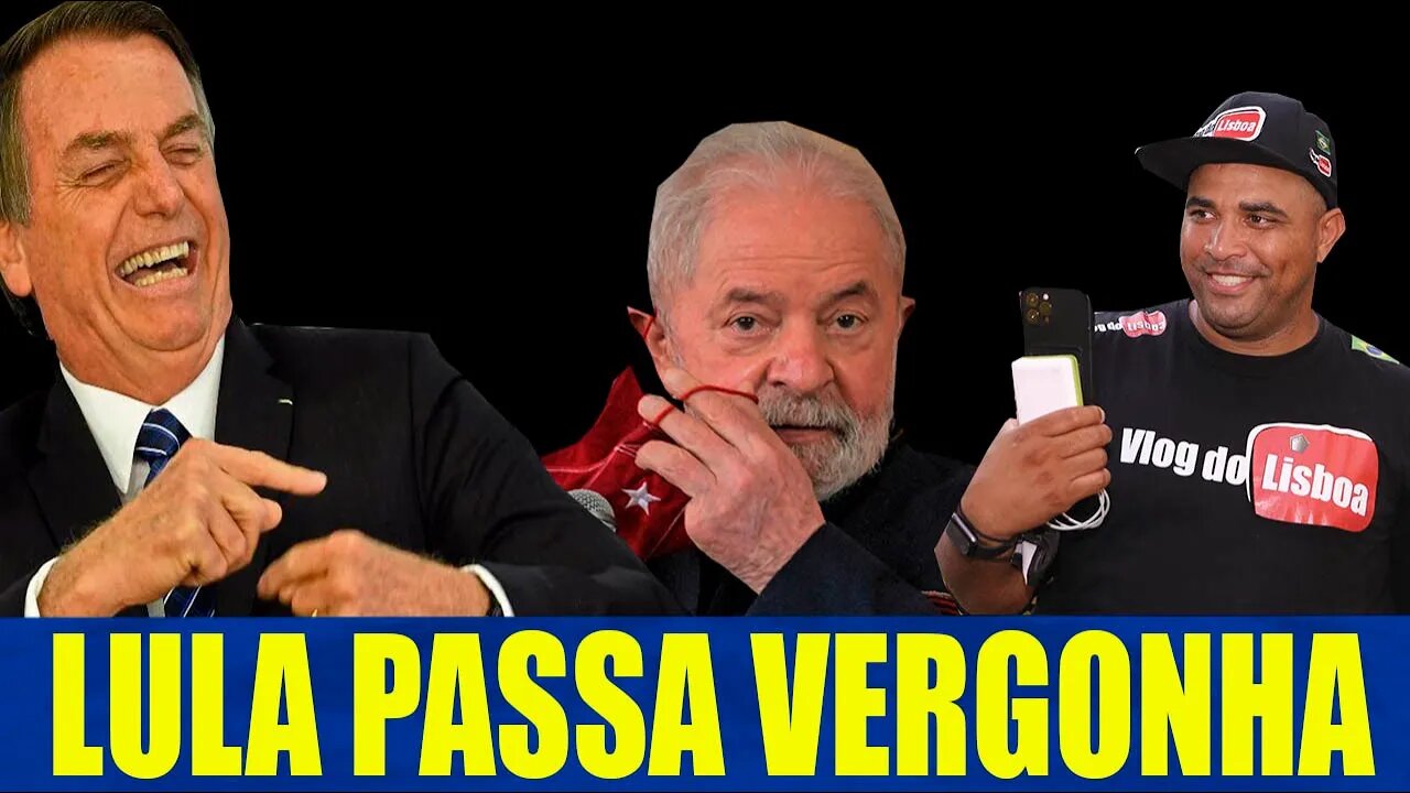 AGORA!! BOLSONARO NÃO ESPERAVA POR ESSA - O LULA COM INVEJA QUEBROU A CARA