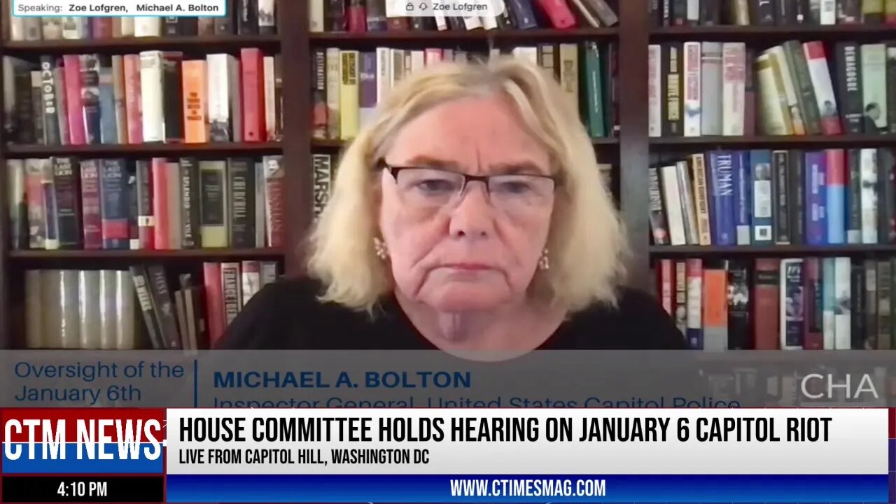 House Committee Holds Hearing on January 6 Capitol Riot