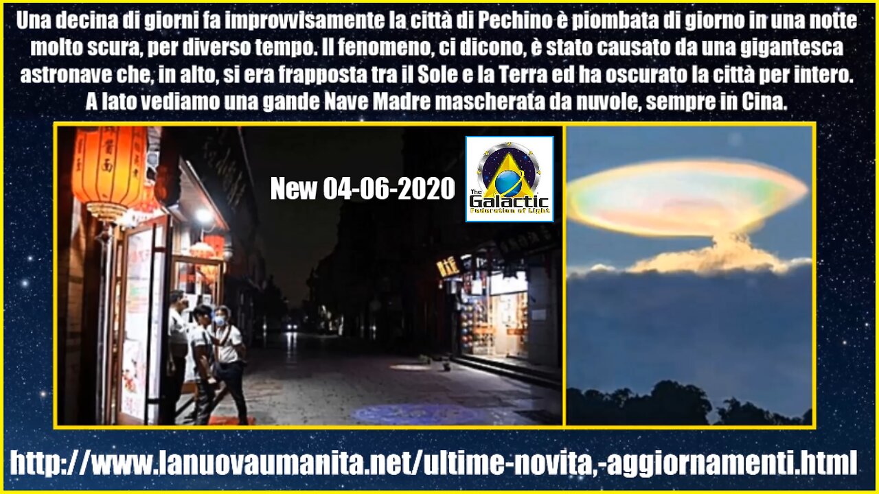 AGGIORNAMENTO NAVI PECHINO