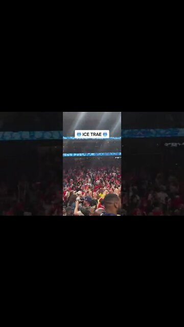 Trae Young’s game winner from inside the arena!