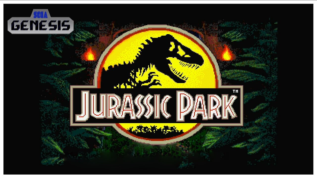 Start to Finish: 'Jurassic Park' gameplay for Sega Genesis - Retro Game Clipping