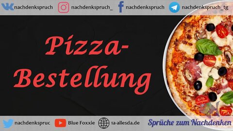 Pizza-Bestellung in naher Zukunft 🍕📞