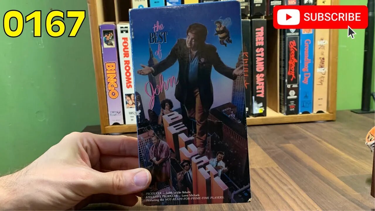 [0167] THE BEST OF JOHN BELUSHI (1985) VHS INSPECT [#johnbelushi #bestofjohnbelushiVHS]