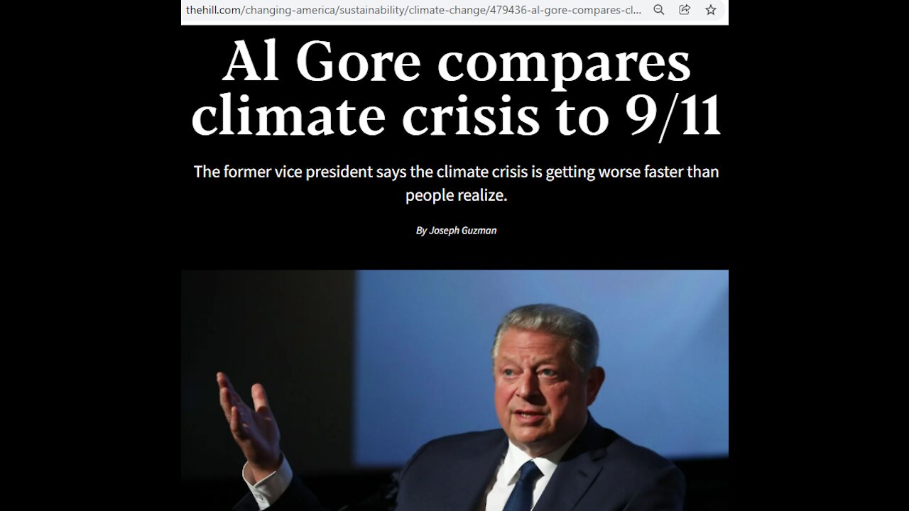 GORE & HIS Climate Reality Project ARE FRAUDS WHO ROB THE PUBLIC OF THEIR DONATION DOLLARS